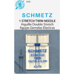 Dvojjehla SCHMETZ na pleteninu 130/705 H-S ZWI SMS 4,0 75 STRETCH TWIN